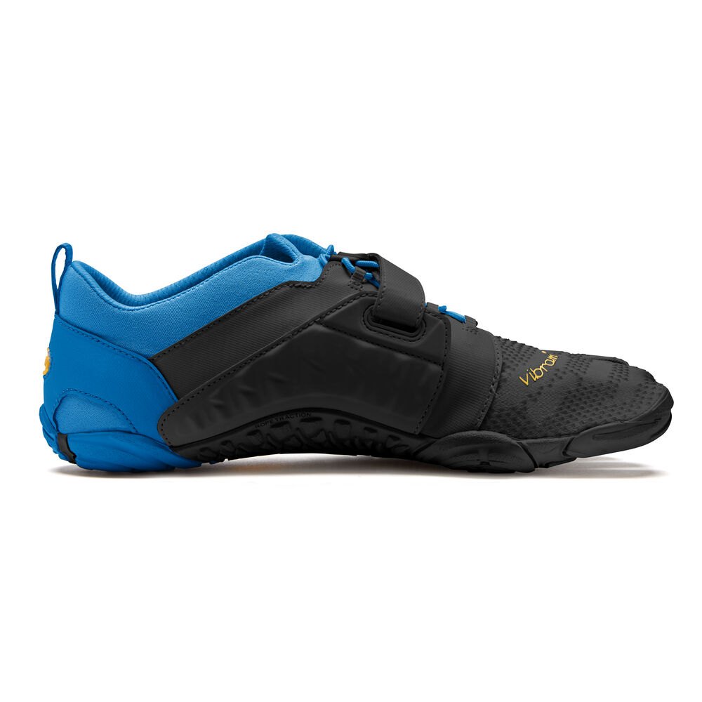 Vibram FiveFingers Heren V-Train 2.0 - Wandelschoenen Zwart/Blauw - 931628ROS